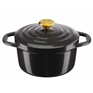 Каструля Tefal Air, з кришкою, 3.1л, алюміній, чорний (E2554404) picture 1