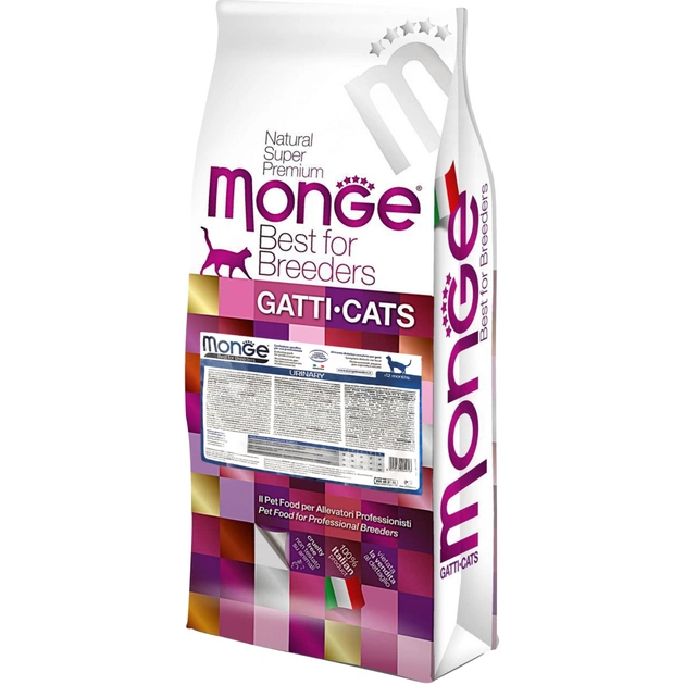 Сухой корм для кошек Monge Cat Urinary со вкусом курицы и риса10 кг (8009470004916) - изображение 1
