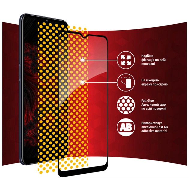 Скло захисне Intaleo Full Glue Oppo A55 5G (1283126522116) - picture 7