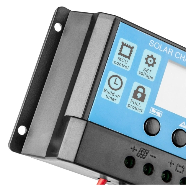 Контролер заряду Neo Tools 20А, 12/24В(OPEN,AGM,GEL), 2xUSB (90-150) - picture 2