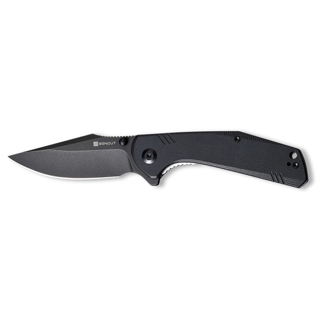 Ніж Sencut Actium Blackwash Black G10 (SA02C) - зображення 1