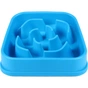Посуд для собак Dexas Миска Slow Maze Feeder квадратна для повільного годування 960 мл блакитна (0084297309756) - уменьшенное изображение 1