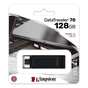 USB флеш накопичувач Kingston 128GB DataTraveler 70 USB 3.2 / Type-C (DT70/128GB) - зменшене зображення 3