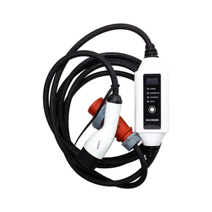 Зарядний пристрій для електромобіля Duosida Type 2 - CEE, 32A, 22кВт, 3-фазное, 5 м (EV200320) picture 1