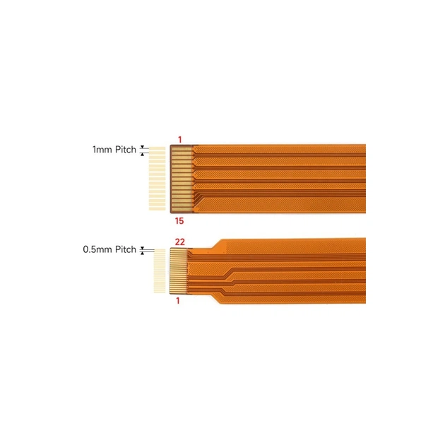 Додаткове обладнання для Мікро ПК Raspberry Pi Кабель-адаптер для камери під Raspberry Pi 5 довжина 300мм (SC1129) (SC1129) - picture 4