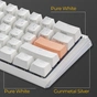 Клавіатура Ducky One 3 Mini Cherry MX Red RGB UA USB White (DKON2161ST-RUAPXPWWWSC1) - зменшене зображення 10