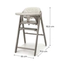 Стульчик для кормления Kinderkraft Tino Beige (5902533929771) - уменьшенное изображение 7
