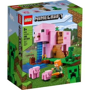 Конструктор LEGO Minecraft Будинок-свиня 490 деталей (21170) зображення 1
