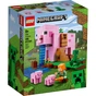 Конструктор LEGO Minecraft Будинок-свиня 490 деталей (21170) - зменшене зображення 1
