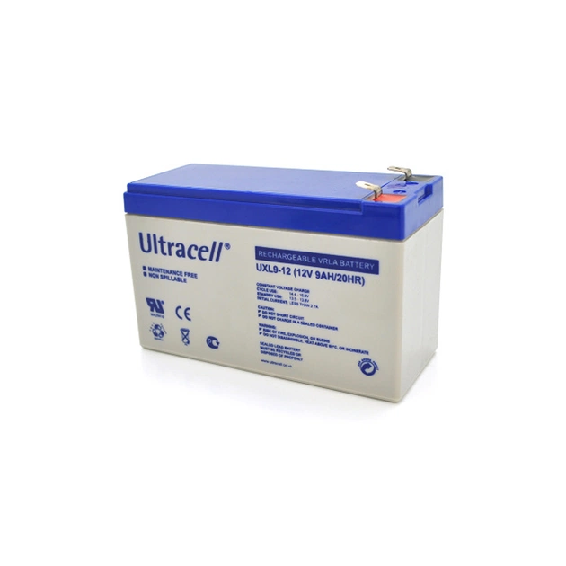 Батарея до ДБЖ Ultracell 12V-9Ah, AGM (UXL9-12) - изображение 1