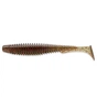 Силікон рибальський FishUP U-Shad 3.5" 045 - Green Pumpkin/Red&Black (8шт/уп) (1864.09.57) - зменшене зображення 1