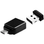 USB флеш накопичувач Verbatim 16GB OTG Black USB 2.0 (49821) - зменшене зображення 5