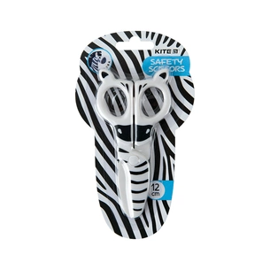 Ножиці Kite дитячі безпечні Zebra, 12 см (K22-008-02) изображение 1