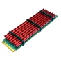 Радіатор охолодження Gelid Solutions SubZero M.2 SSD RED (HS-M2-SSD-10-A-4) - уменьшенное изображение 3