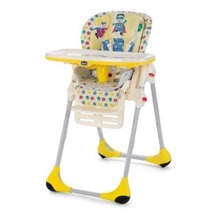 Стілець для годування Chicco Polly 2 in 1 2-х колісний (79065.77.00) зображення 1