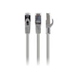 Патч-корд Cablexpert 2м S/FTP Cat 6A CU LSZH grey (PP6A-LSZHCU-2M) - зменшене зображення 1