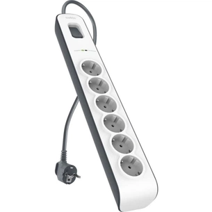 Мережевий фільтр живлення Belkin 6XSchuko (BSV603vf2M) зображення 1