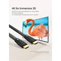 Кабель мультимедійний HDMI M to HDMI M 1.0m engineering black Vention (AAMBF) - уменьшенное изображение 7