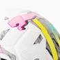 М'яч футбольний Puma Orbita 3 TB (FIFA Quality) 083777-01 білий, жовтий, рожевий, зелений 4 (4065449744270) - зменшене зображення 3
