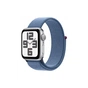 Смарт-годинник Apple Watch SE 2023 GPS 40mm Silver Aluminium Case with Winter Blue Sport Loop (MRE33QP/A) - зменшене зображення 1