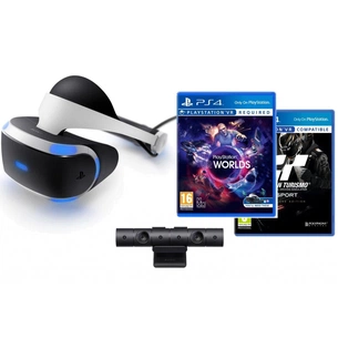 Окуляри віртуальної реальності Sony PlayStation VR (Camera +GTSport +VR Worlds) зображення 1