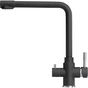 Змішувач GRANADO Badalona LUX black shine (gz0401L) - зменшене зображення 2