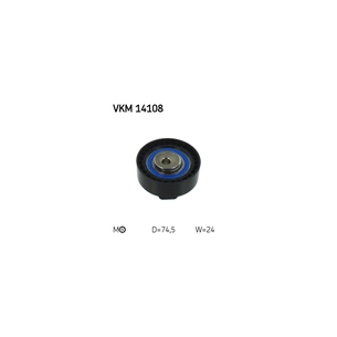 Ролик натягувача ременя SKF VKM 14108 зображення 1