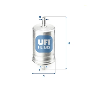 Фільтр паливний UFI 31.510.00 зображення 1