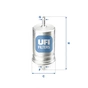 Фільтр паливний UFI 31.510.00 - зменшене зображення 1
