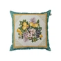 Подушка Прованс гобеленова декоративна Verna Фрукти, лимони в золотій рамці 45х45 см (030041) - зменшене зображення 1