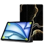 Чохол до планшета BeCover Smart Case Apple iPad Air 11" M2/M3 (2024/2025) Black Abstraction (711598) - зменшене зображення 2
