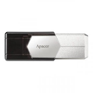 USB флеш накопичувач Apacer 64GB AH650 Silver USB 3.0 (AP64GAH650S-1) зображення 1