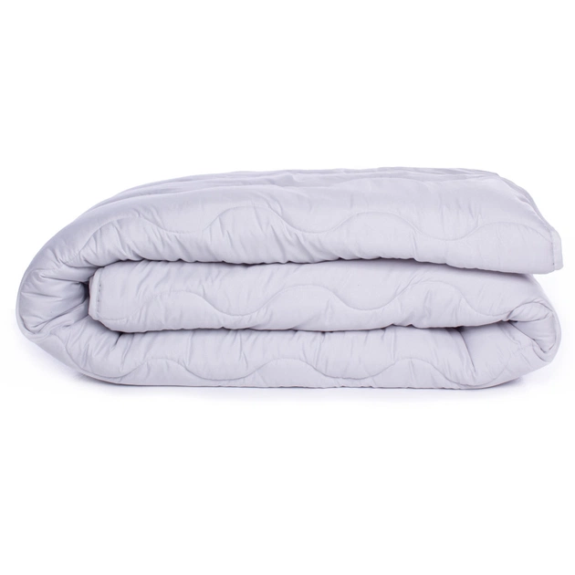 Ковдра MirSon антиалергенна EcoSilk всесезонна №9007 Eco Light Gray 220x240 см (2200005994375) - зображення 1