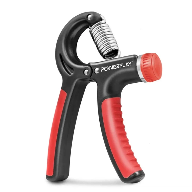 Еспандер PowerPlay кистьовий 10-40 кг Strength Grip Чорно-червоний (PP_4323_Bl/Red) - изображение 1