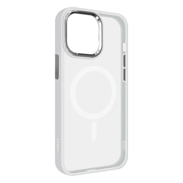 Чохол до мобільного телефона Armorstandart Unit MagSafe Apple iPhone 15 Pro Max Matte Clear Silver (ARM69350) - зображення 1