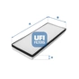Фильтр салона UFI 53.013.00 - уменьшенное изображение 1