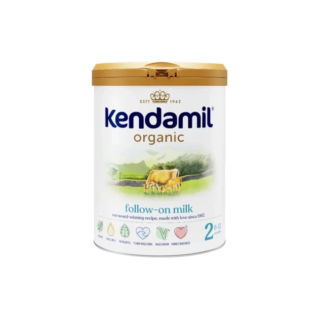 Дитяча суміш Kendamil Organic 2 6-12 місяців 800 г (92000042) - зображення 1