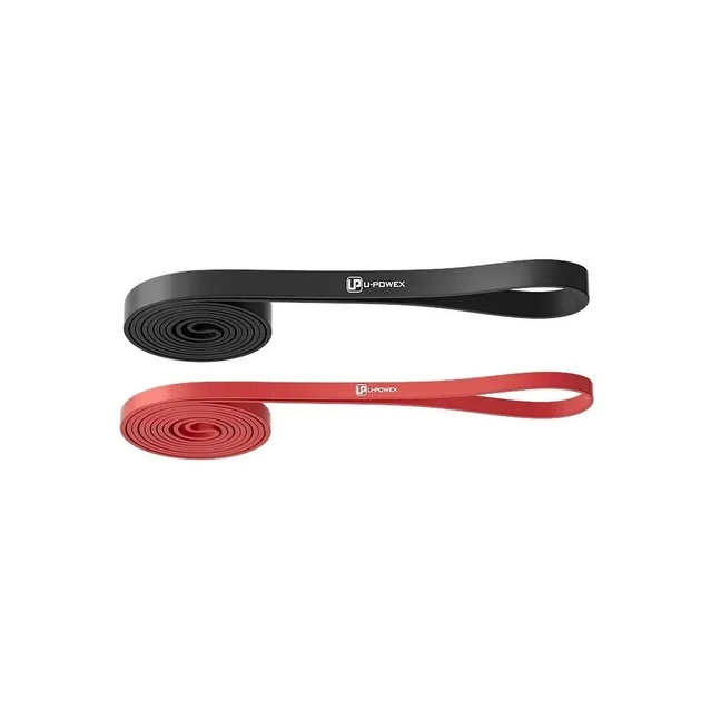 Еспандер U-Powex петлі UP_1072 Power Band набір 2шт Red/Black (UP_1072_2in_R/B) - изображение 1