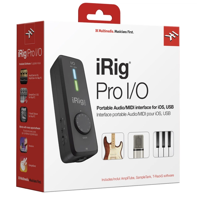 Аудіоінтерфейс IK Multimedia iRig Pro I/O - picture 9
