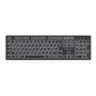 Клавиатура REAL-EL RK-725W Wireless/Bluetooth Black (EL123100061) - уменьшенное изображение 1