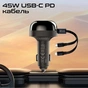 Зарядний пристрій Promate 1xUSB-C PD + 1xUSB + cable USB-C/Lightning max 81W black (powerdrive-rci81) - зменшене зображення 4