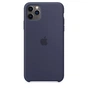 Чехол-накладка Apple Silicone Case для Apple iPhone 11 Pro Max Midnight Blue (MWYW2) - уменьшенное изображение 1