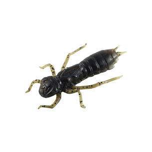 Силікон рибальський FishUP Dragonfly 1.7" 043 - Watermelon Brown/Black (8шт/уп) (1864.04.93) зображення 1