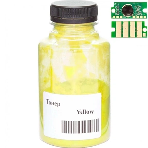 Тонер AHK Xerox Phaser 6510, 130г, Yellow, + chip (3203669) зображення 1