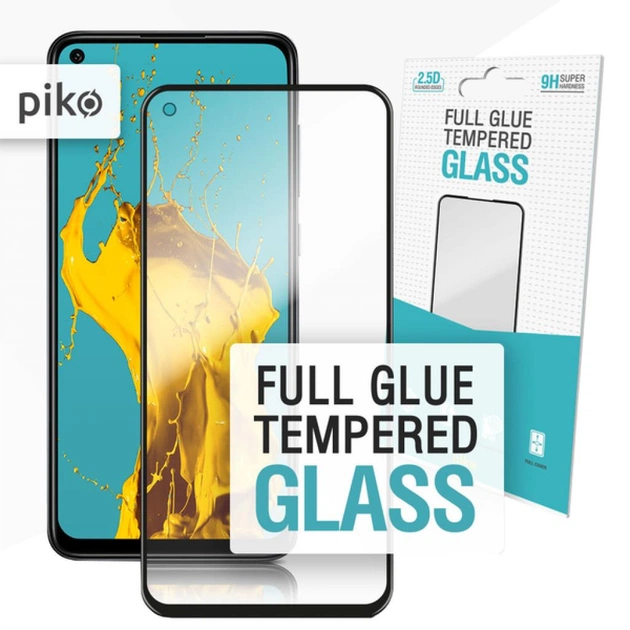 Стекло защитное Piko Full Glue Xiaomi Redmi Note 9 (1283126502736) - изображение 1