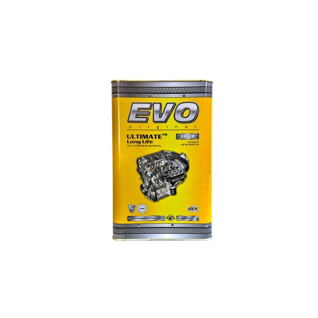 Моторна олива EVO ULTIMATE LongLife 5W30 4л (U LL 4L 5W-30) - зображення 1