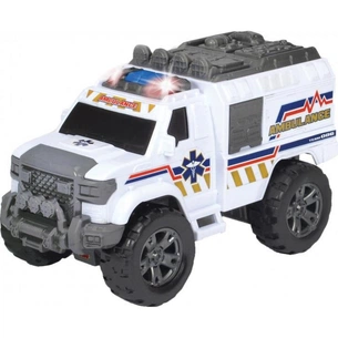 Спецтехніка Dickie Toys Швидка допомога 20 см: звук, світло (3304012) зображення 1