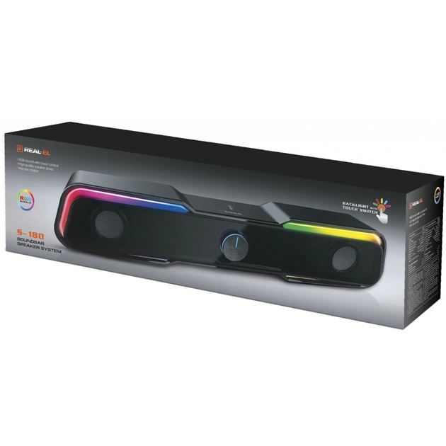 Акустична система REAL-EL S-180 Black - picture 10