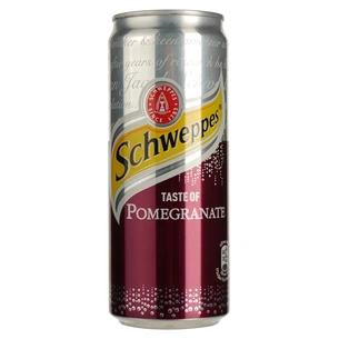Напій Schweppes Pomegranate Безалкогольний сильногазований 330 мл (5449000030856) изображение 1