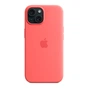Чохол до мобільного телефона Apple iPhone 15 Silicone Case with MagSafe Guava (MT0V3ZM/A) - зменшене зображення 5